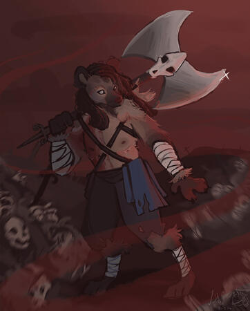 DnD character design - Dust