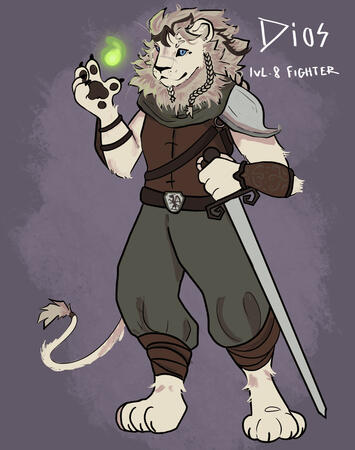 DnD character design - Milos